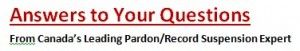 Pardon Application Questions